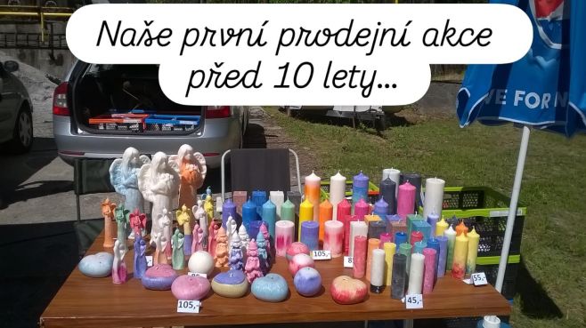 Naše začátky před 10 lety… 🎬🪄🕯️ www.svickylumio.cz #svickykteremajidusi