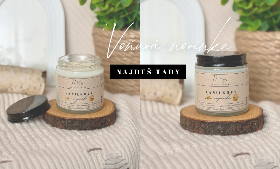 VANILKOVÝ CUPCAKE MOBIL