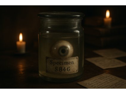 20251207 1930 Preserved Eye Specimen simple compose 01kbx14qw7exese43ed1nzw5mw