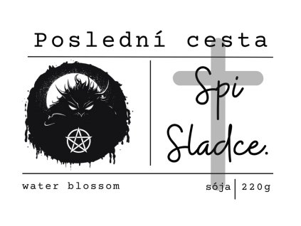 svíčka poslední cesta - spi sladce A