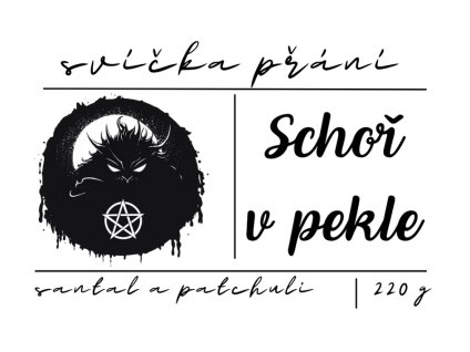 svíčka Shoř v pekle