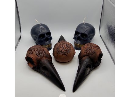 Caput Corvus Terracotta