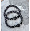 Pánský minerální  náramek | Temný Strážce