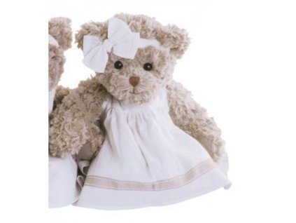 medvedik prirodnej farby dolce marina v satockach s maslickou 40 cm bukowski design 35581