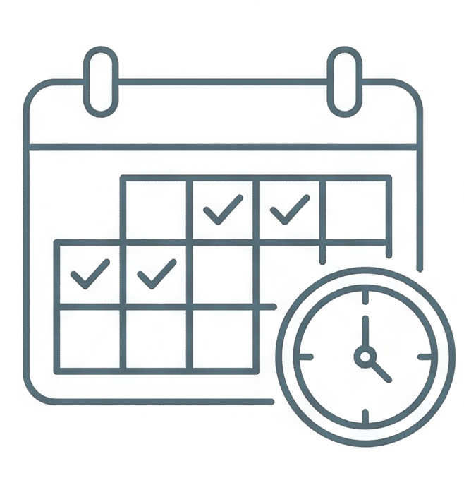 Máme voľné termíny