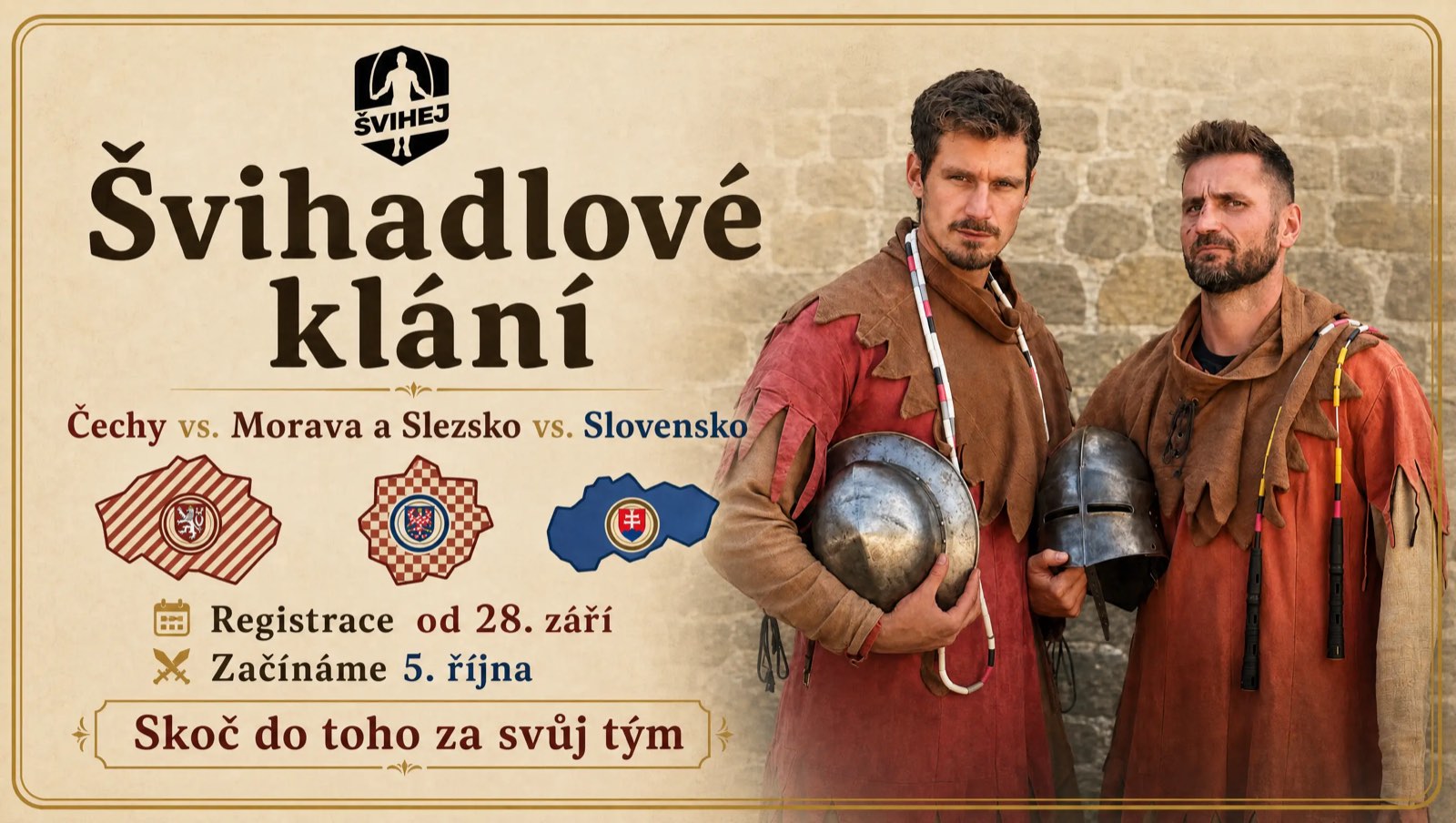 Švihadlové klání: Čechy vs. Morava a Slezsko vs. Slovensko
