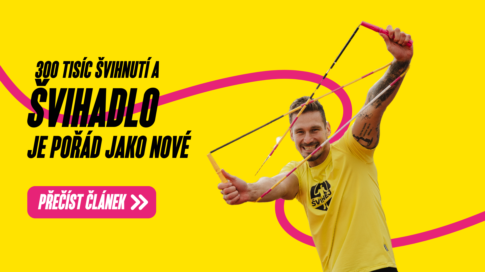 300 tisíc švihnutí a švihadlo je pořád jako nové. Jak jsme došli k profi testování švihadel?