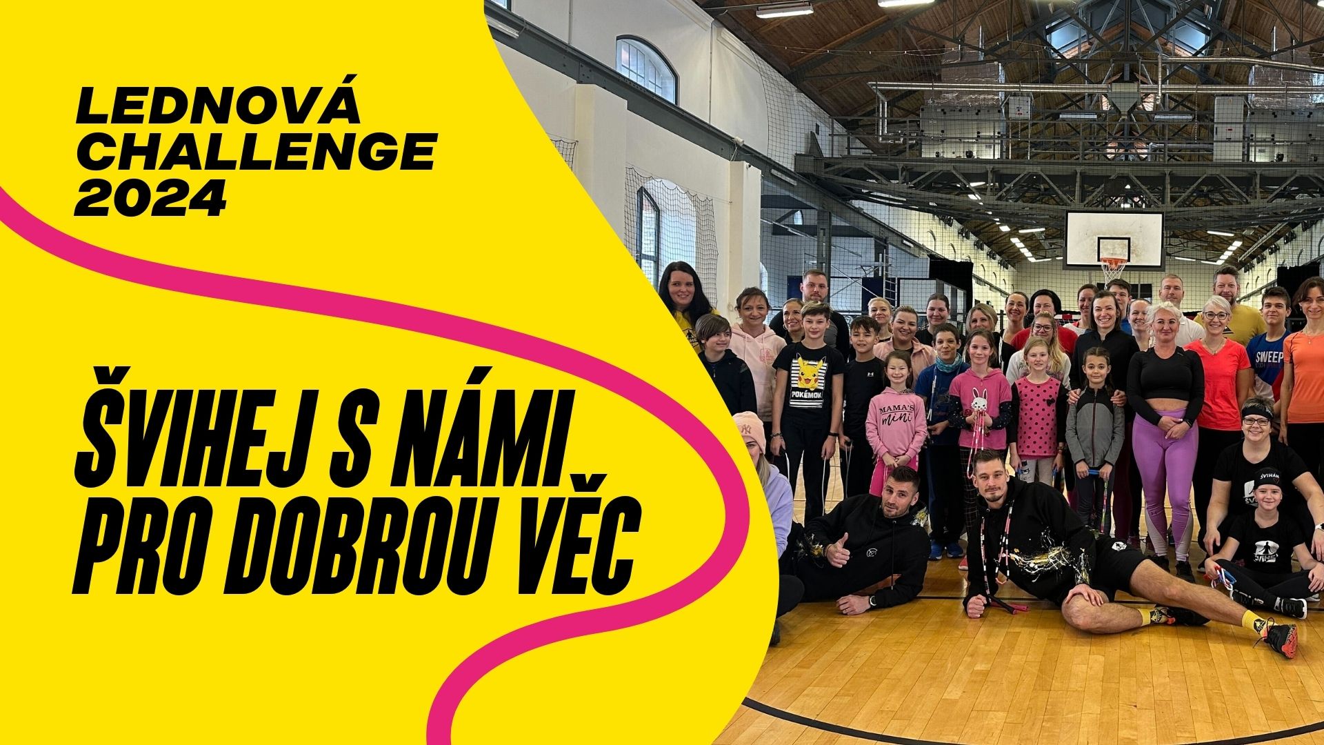 Lednová švihadlová výzva 2024: Švihej s námi pro Nikolku, Aničku a Šimonka