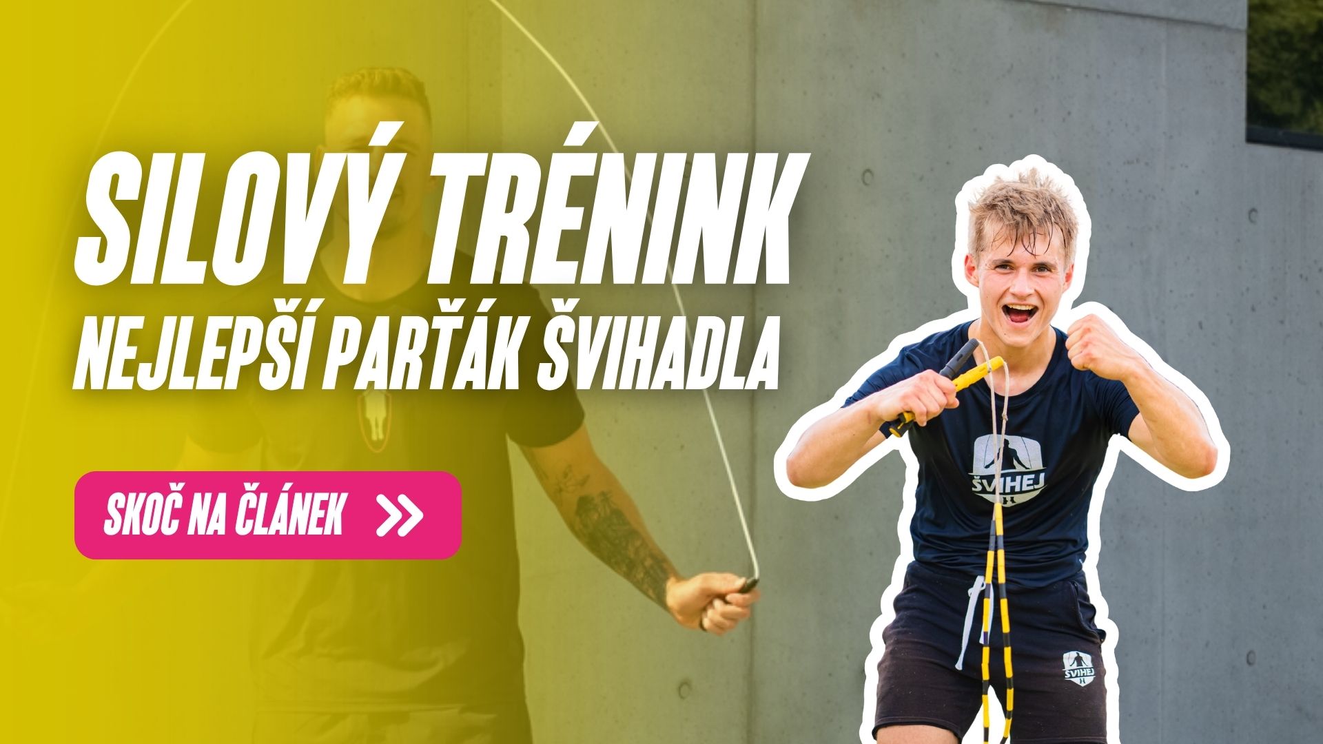 Nejlepší parťák švihadla? Silový trénink