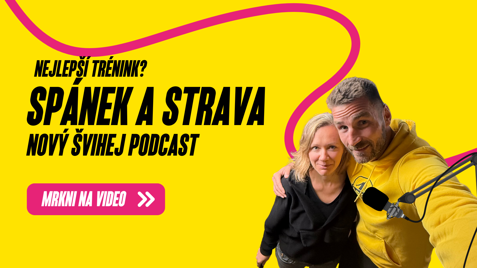 Tvůj nejlepší trénink? Spánek a strava. Poslechni nový Švihej podcast s Katkou Boesenberg