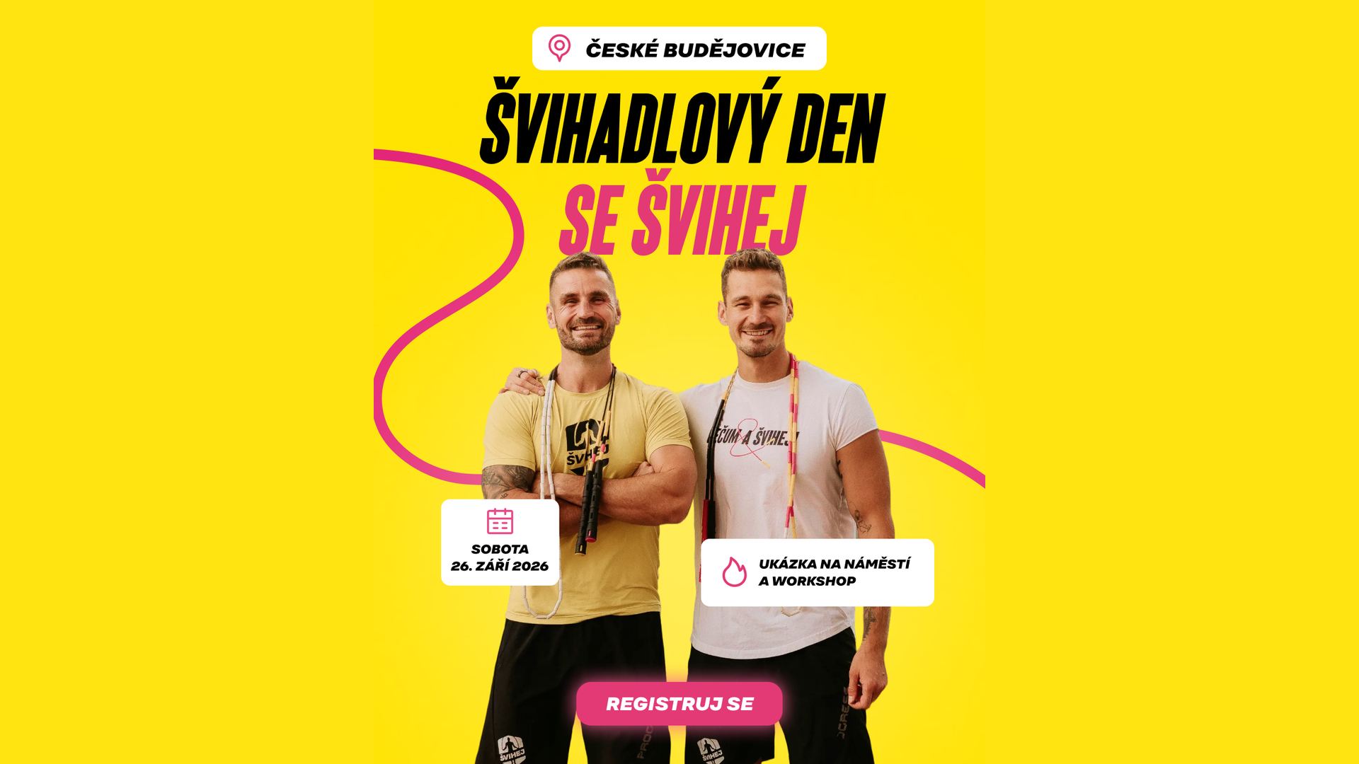 Švihadlový den v Českých Budějovicích