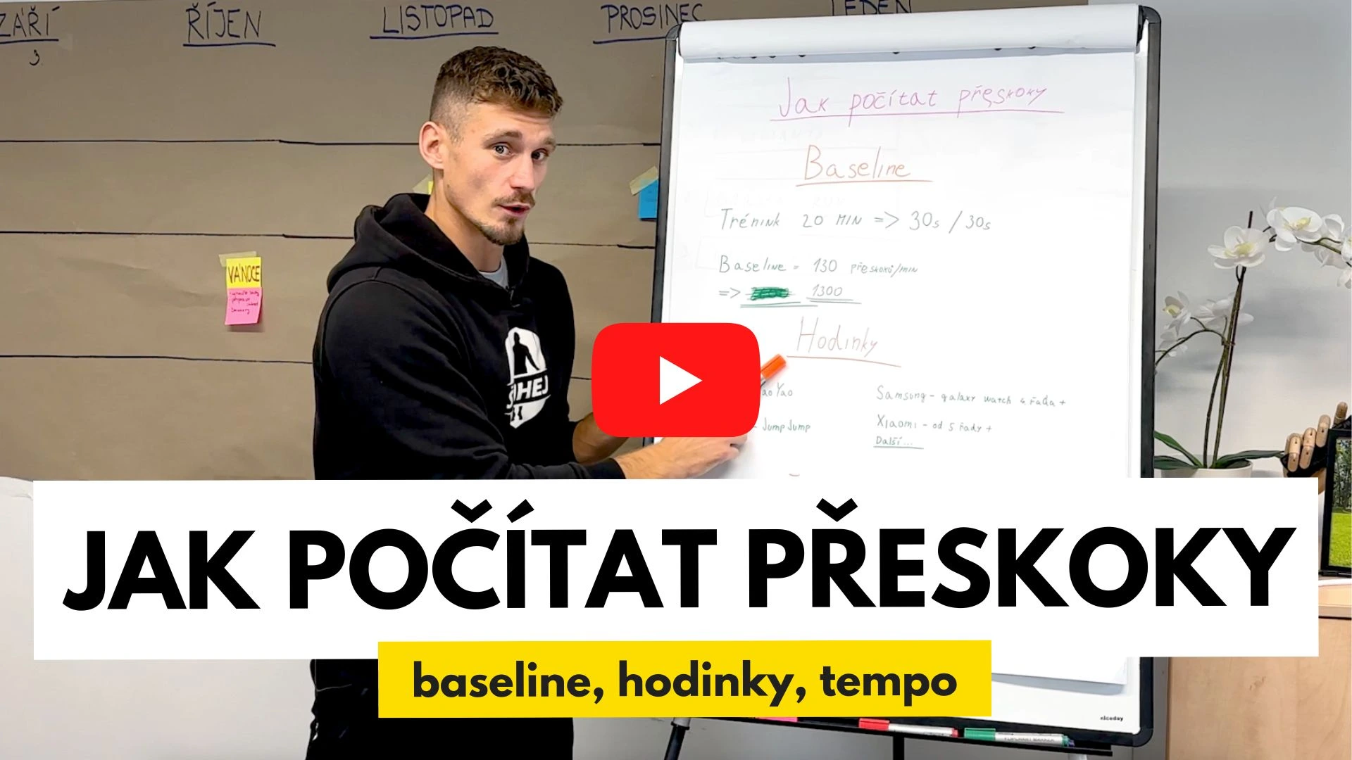 Jak počítat přeskoky přes švihadlo