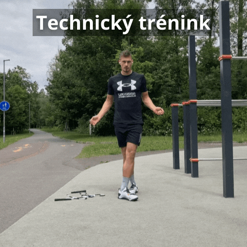 Švihadlo trénink - technický drill