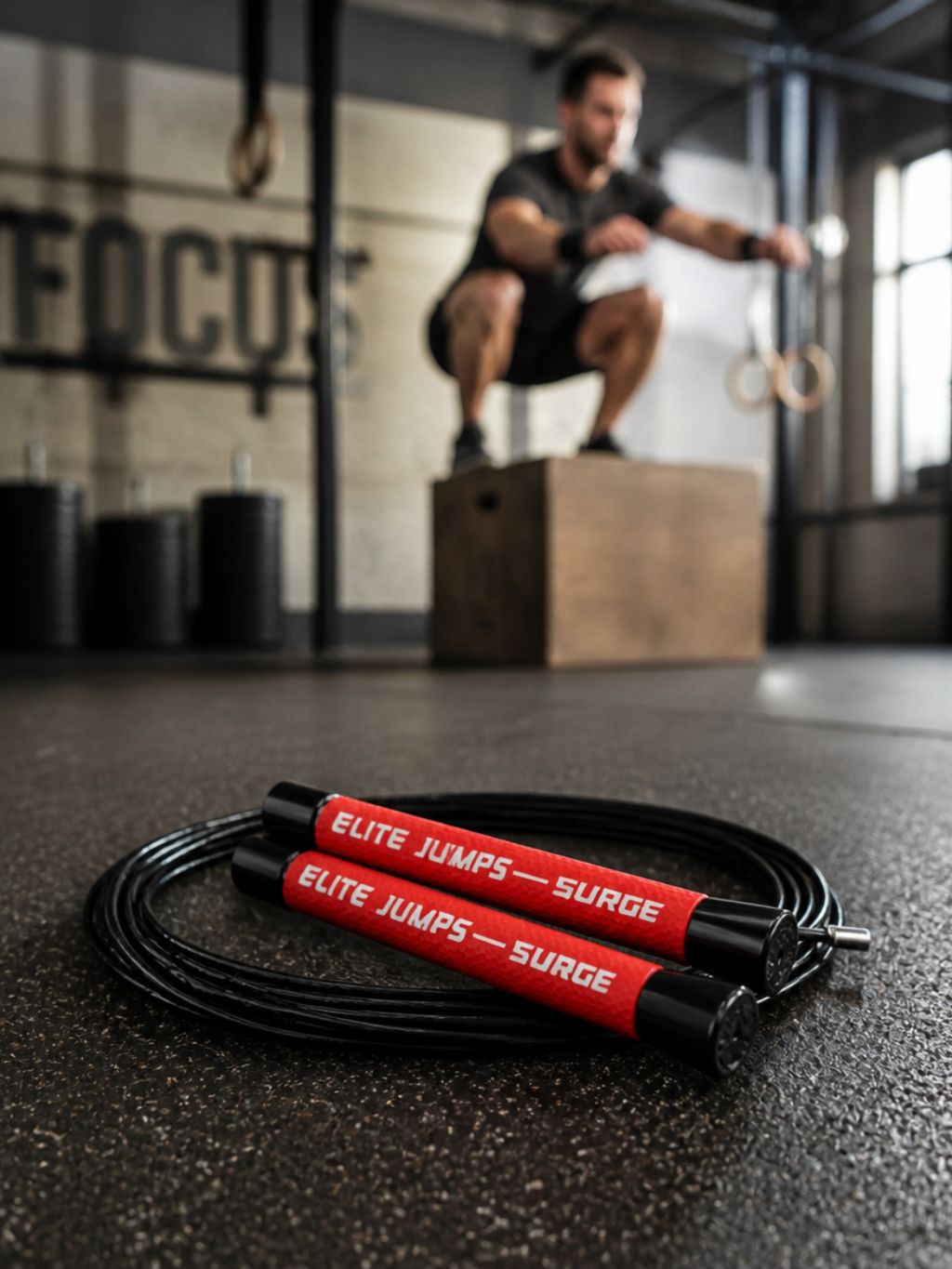 Rukojeť švihadla Surge Rope s ložiskem pro plynulé protáčení