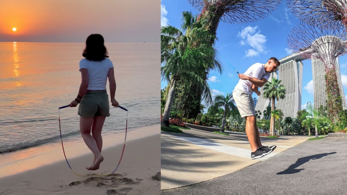 Švihák skáče přes švihadlo - letní výzva Švihopis komunity Švihej