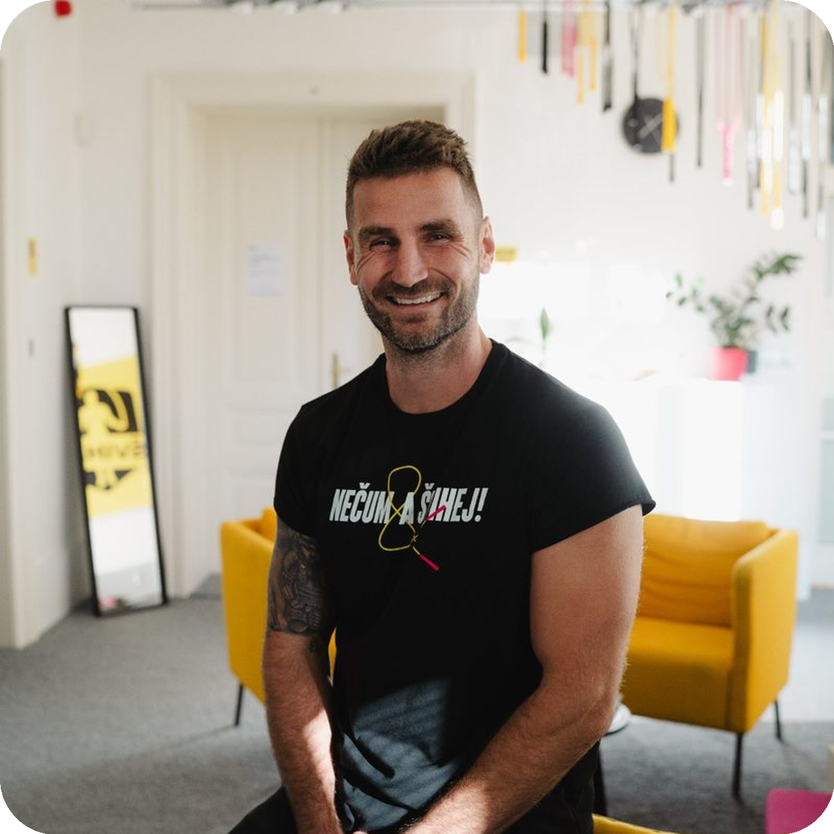 Tomáš Vaněček - zakladatel Švihej, portrét