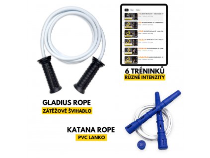 Pekelná sada pro chlapy Gladius  Gladius Rope + Katana Rope Basic