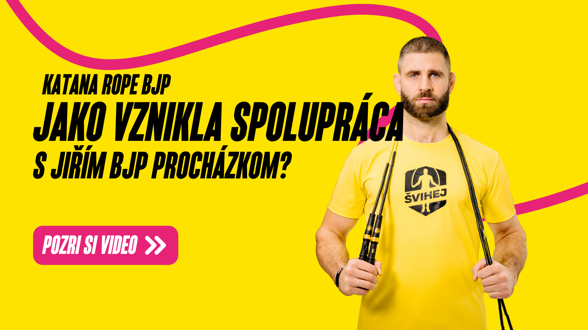 Limitovaná edícia švihadla x Jiří BJP Procházka. Ako sa zrodila táto spolupráca?