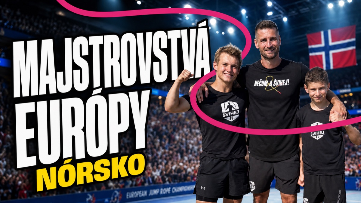 Naši chlapci idú na majstrovstvách Európy v skákaní cez švihadlo