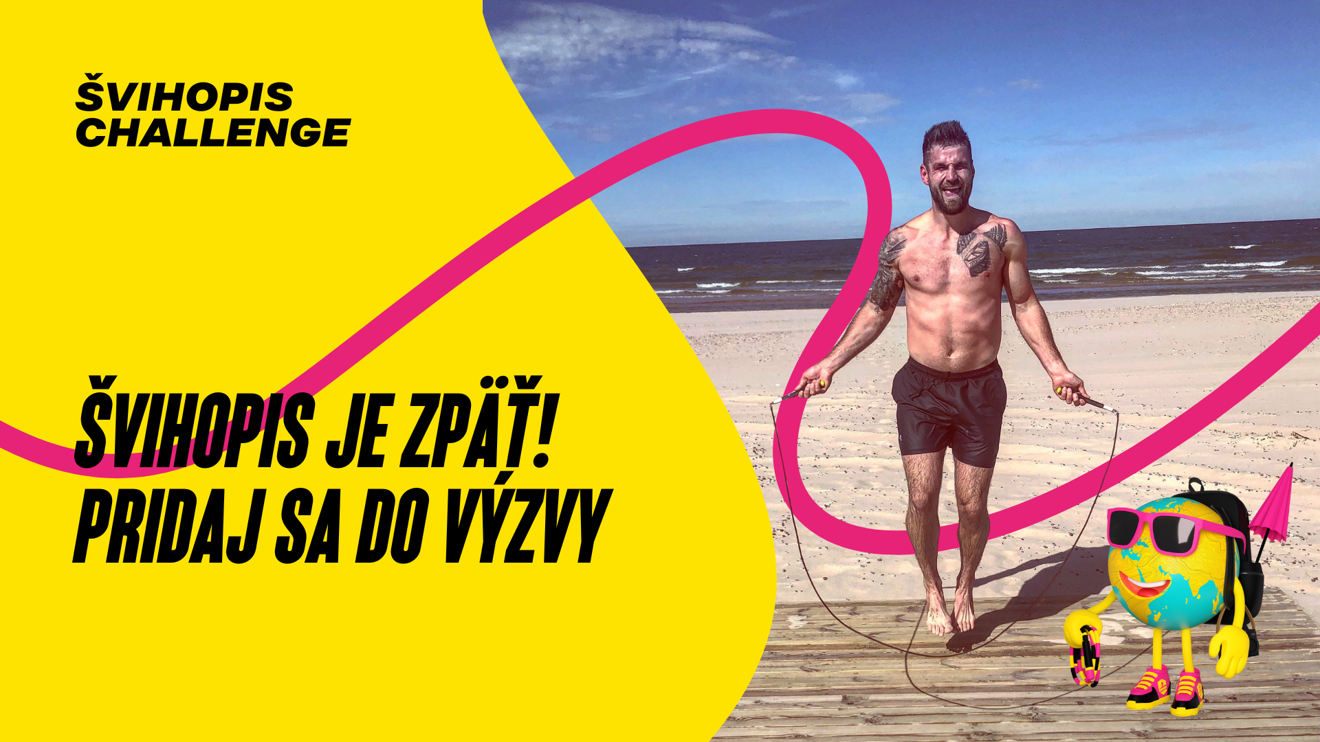 Švihopis je späť! Pridaj sa do prázdninovej výzvy