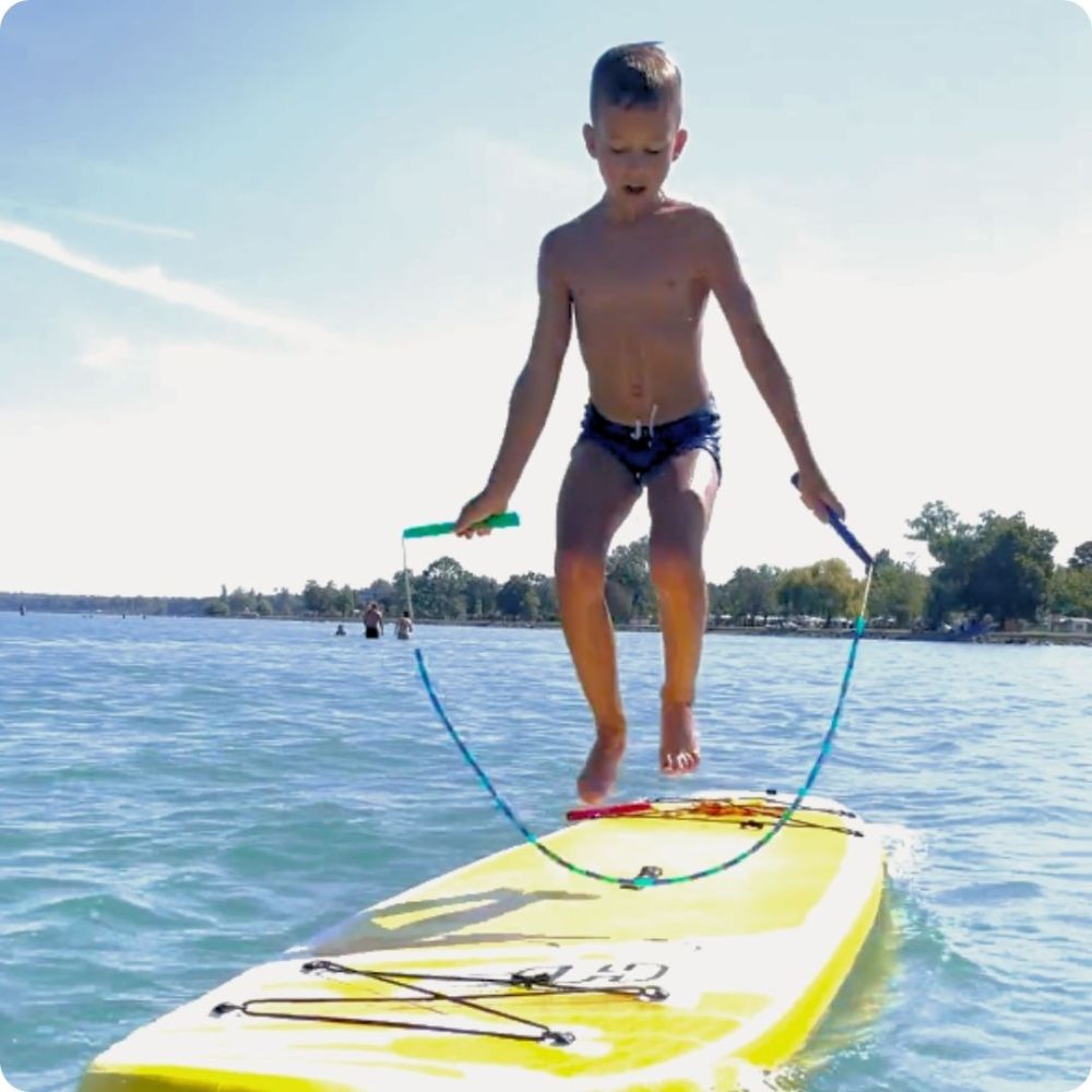 Švihopis na paddleboarde