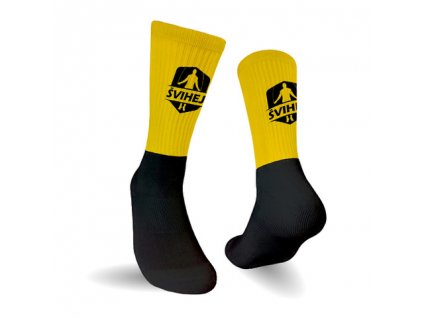 Ponožky černo žluté