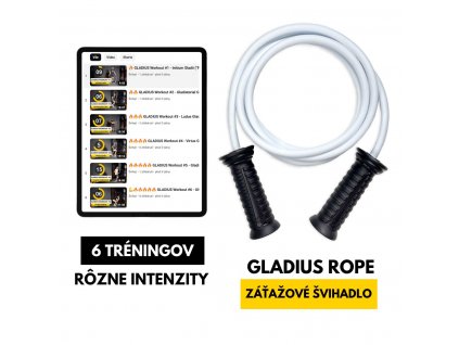 Gladius Rope  Záťažové švihadlo pre intenzívny tréning