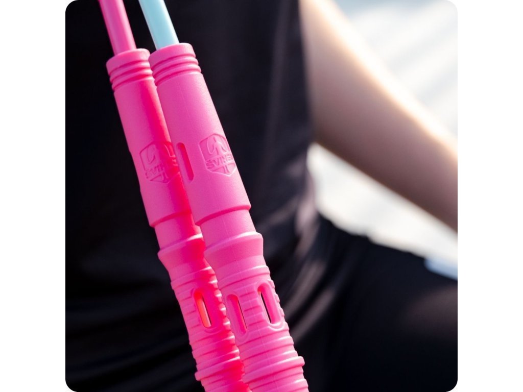 Švihadlo Katana Rope 3v1 s korálkami Vyber farbu rukovätí:: Biele, Vyber farbu korálikov: Žlto/čierna