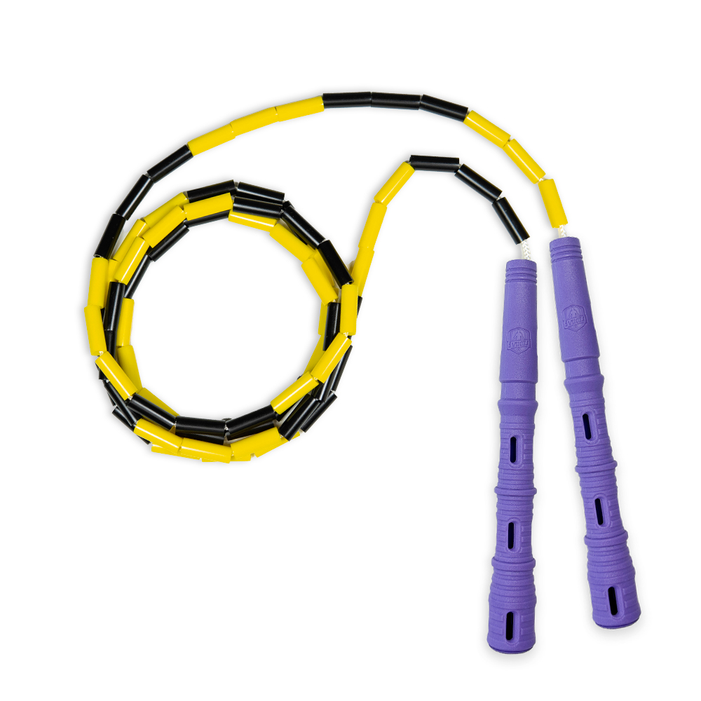 Katana Rope Korálikové Vyber farbu rukovätí:: Fialové, Vyber farbu korálikov: Žlto/čierna
