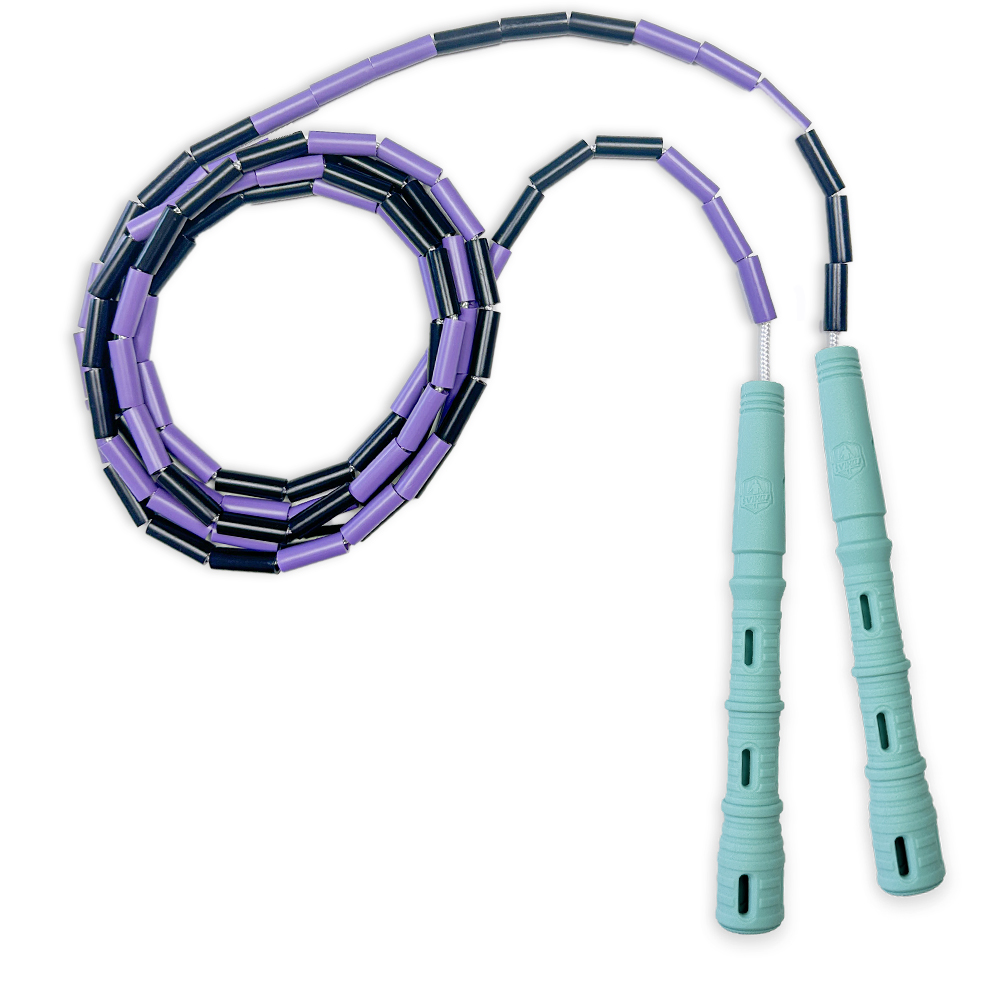Katana Rope Korálikové Vyber farbu rukovätí:: Mint, Vyber farbu korálikov: Fialovo/čierna