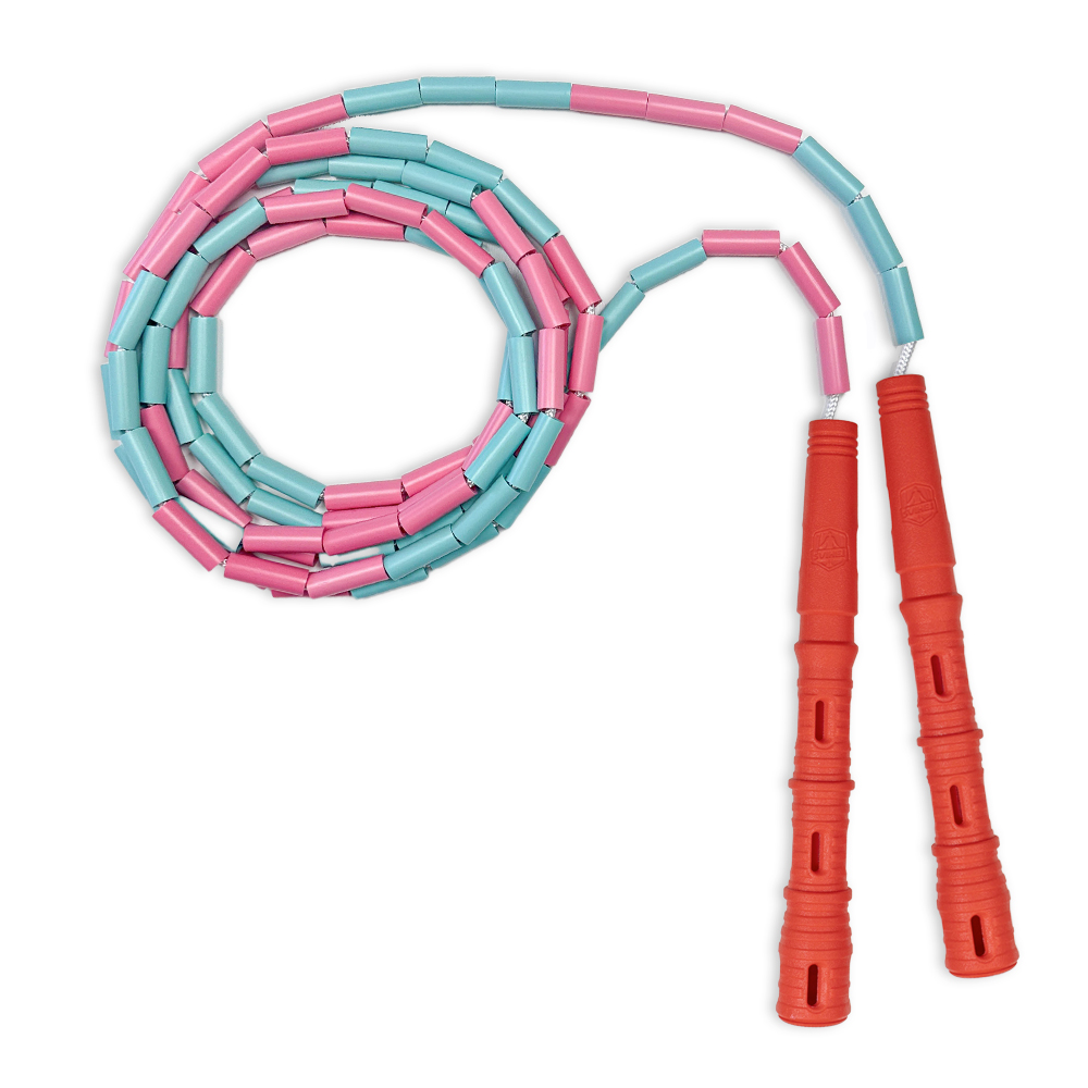 Katana Rope Korálikové Vyber farbu rukovätí:: Červené, Vyber farbu korálikov: Růžovo/mint