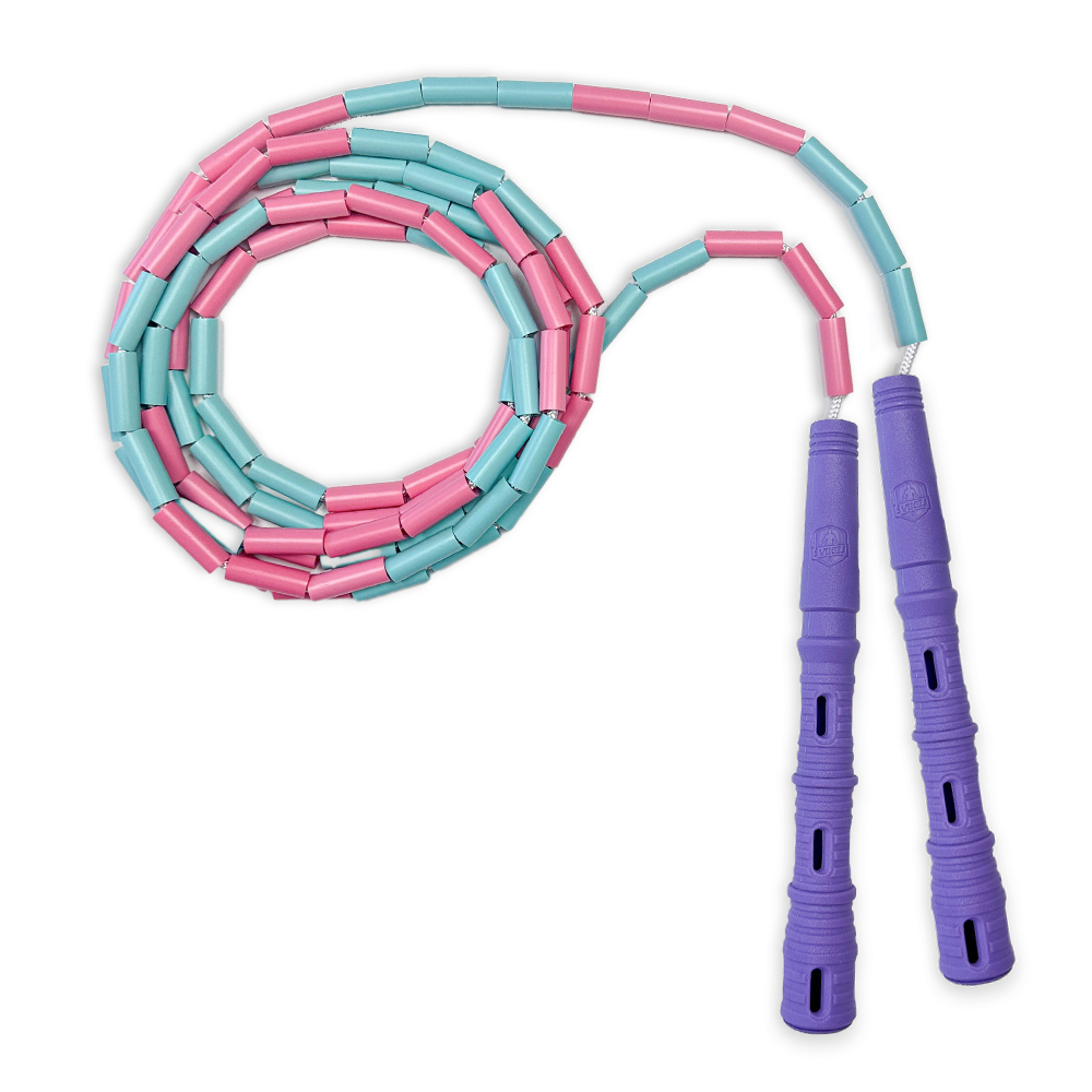Katana Rope Korálikové Vyber farbu rukovätí:: Fialové, Vyber farbu korálikov: Růžovo/mint