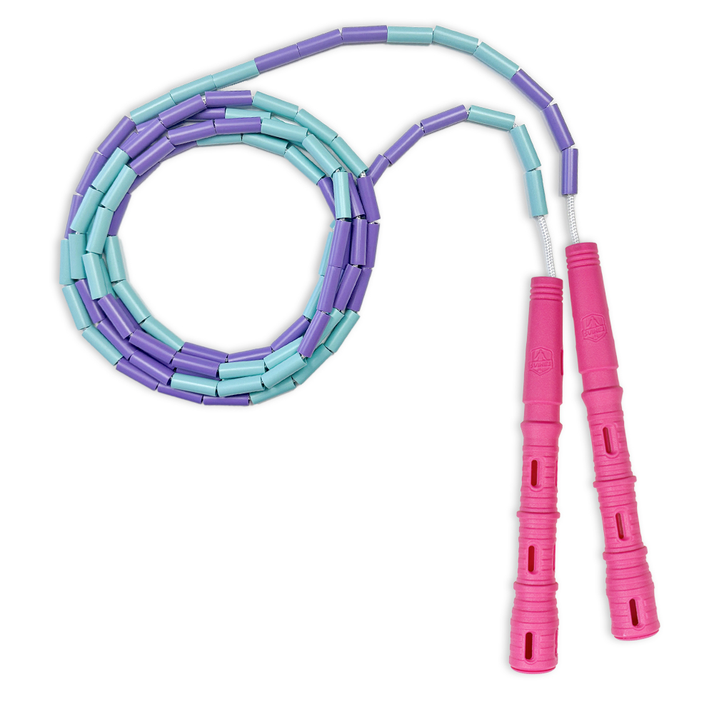 Starterpack pre úplných začiatočníkov Vyber farbu rukovätí:: Ružové, Vyber farbu korálikov: Fialovo/mint