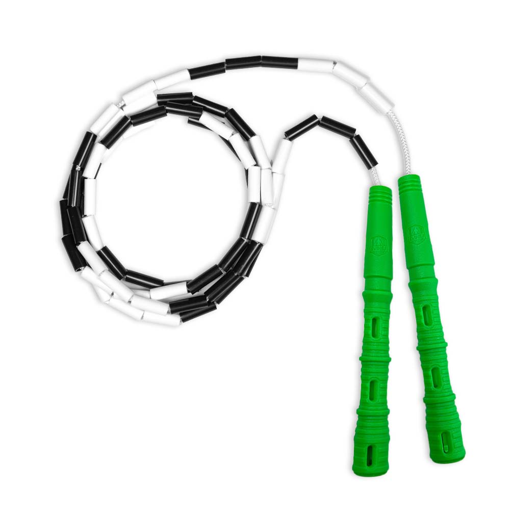 Starterpack pre úplných začiatočníkov Vyber farbu rukovätí:: Zelené, Vyber farbu korálikov: Bielo/čierna