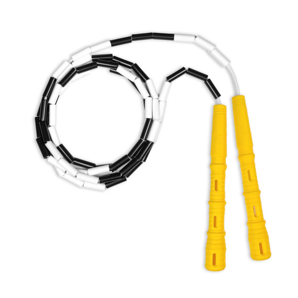 Starterpack pre úplných začiatočníkov Vyber farbu rukovätí:: Žlté, Vyber farbu korálikov: Bielo/čierna