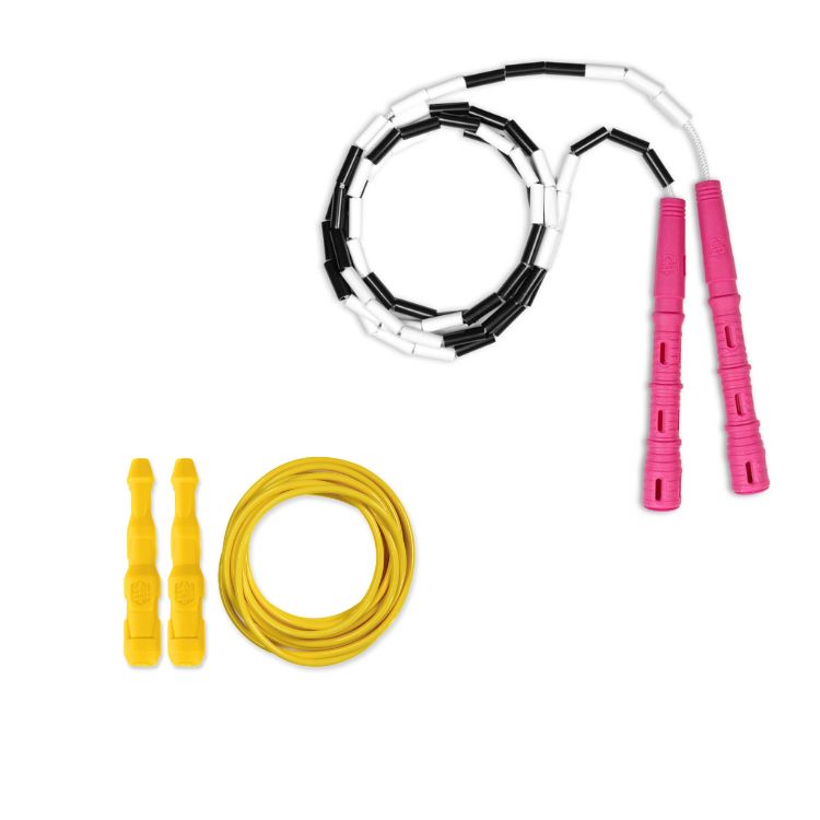 Švihej Sada pre zašvihaný pár Farba rukovätí Ninja: Žlté, Farba rukovätí Katana: Ružové