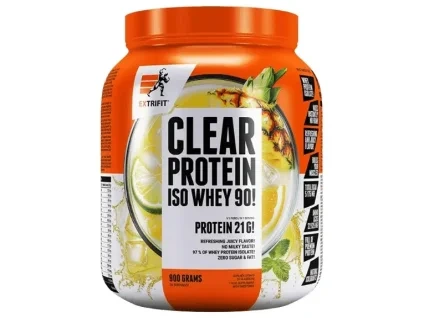 extrifit clear protein iso whey 90 900 g lime original