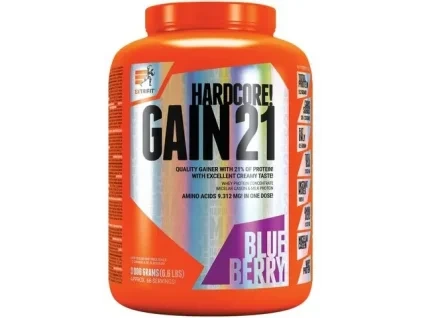 extrifit hardcore gain 21 3000 g jahoda original