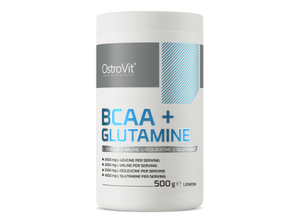 eng pm OstroVit BCAA Glutamine 500 g 16577 1