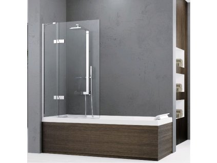 dvoudílná vanová zástěna GALA1 V3 100cm