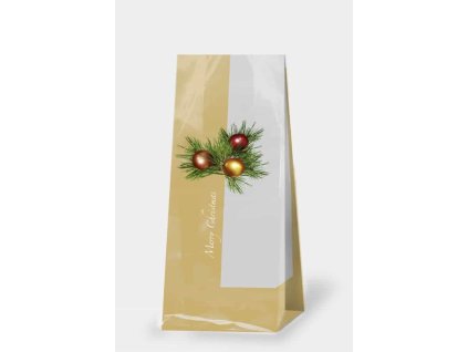 Vrecká zvárané Zlaté Vianoce - 10845