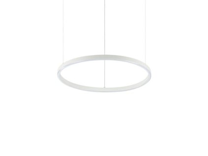Lustr Oracle slim round, LED, bílý