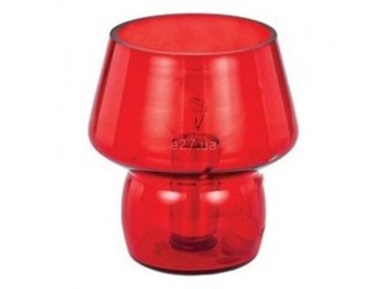 Stolní lampa Zeno TL1 rosso, 1xE27, 60W