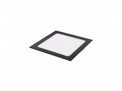 bsn12 led panel 12w cerny ctverec