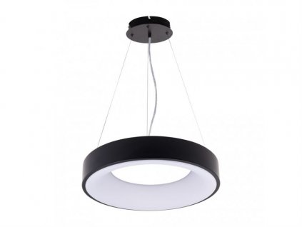 LED svítidlo ZULU 48W CCT kulaté černé závěsné