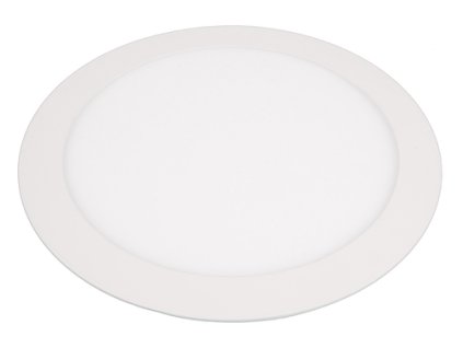 LED panel 18W kulatý - vestavný - denní bílá