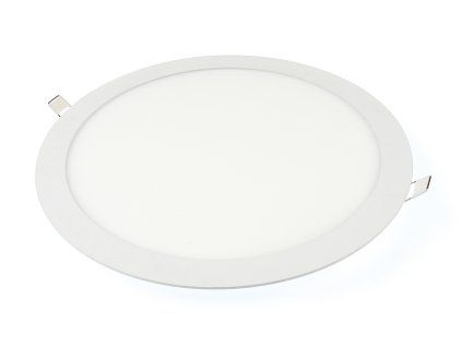 LN24 LED panel 24W kulatý 300mm- TEPLÁ BÍLÁ