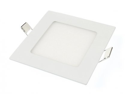 LED panel vestavný - 6W - teplá bílá