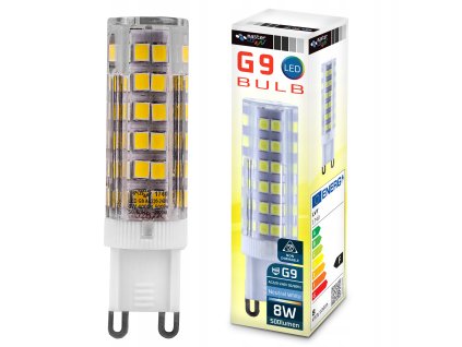 LED zarovka G9 SMD 2835 8W 230V