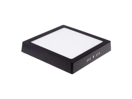 BPS24-24w led panel černý čtverec-teplá bílá
